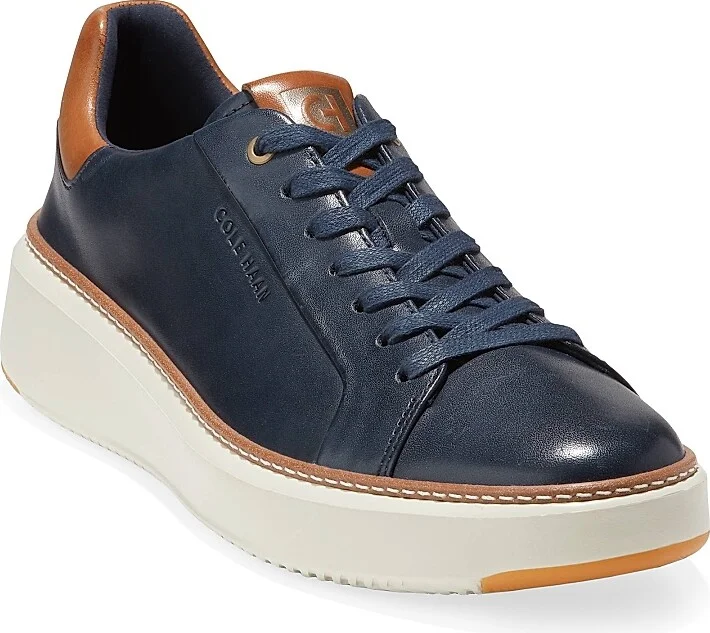 Men's Grandpro Topspin Leather Sneakers - Black - Size 10 - Image 11