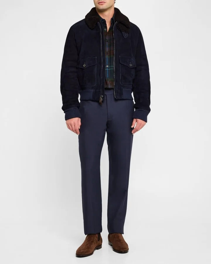 Men's Grantly Suede Mid-Cut Chelsea Boots - Image 5