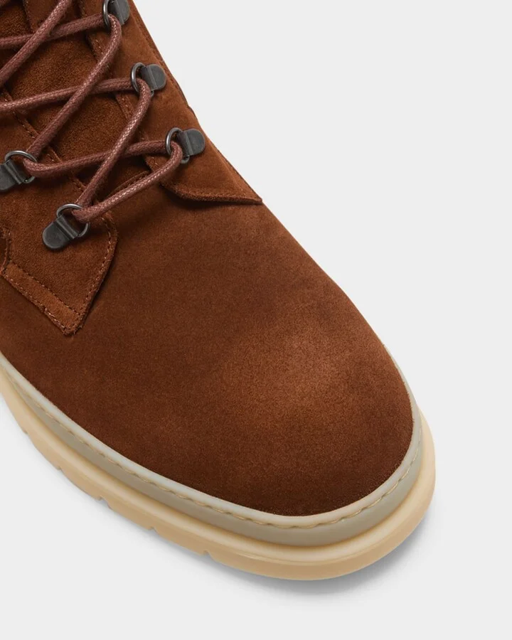 Men's Gravel Walk Suede Shearling Lace-Up Ankle Boots - Image 2