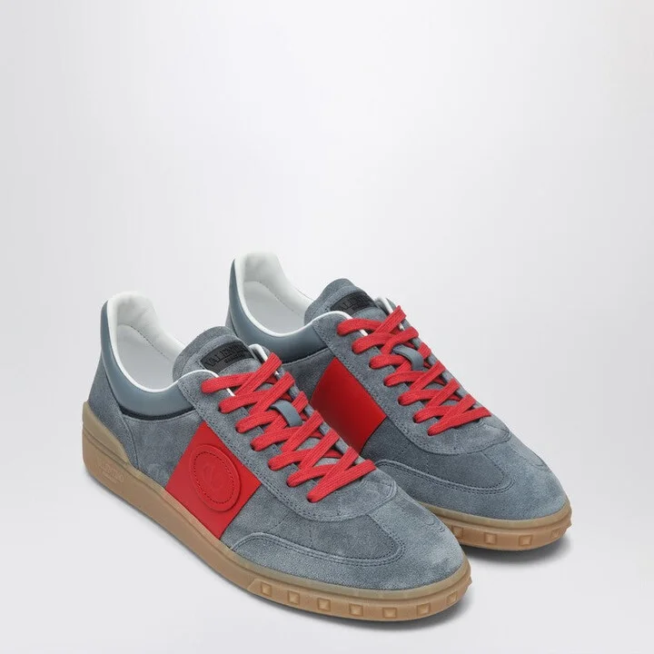 Men's Gray/Red Upvillage Sneaker