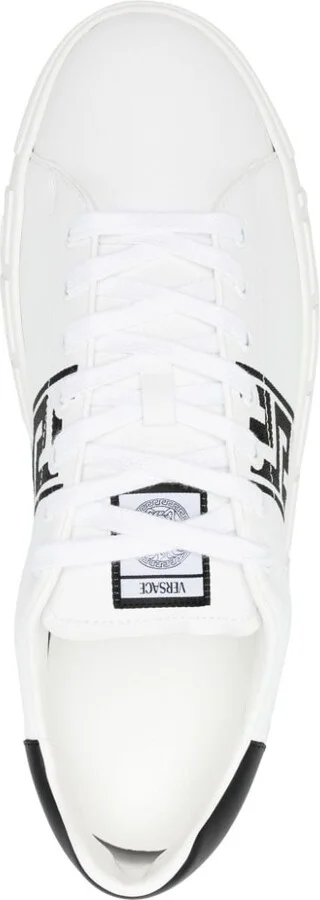 Men's Greca Embroidered Sneakers - Image 4
