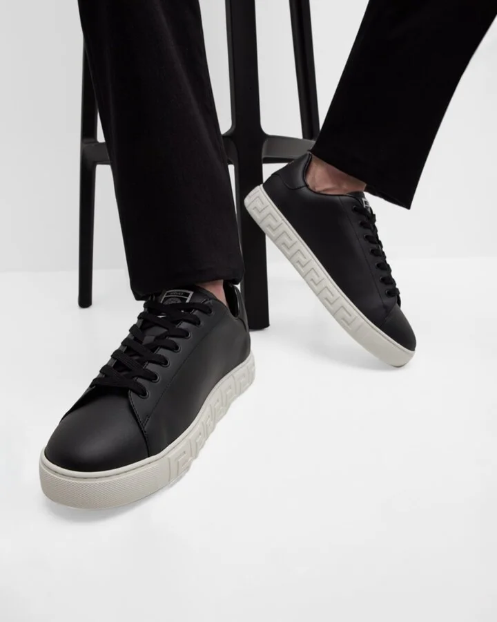 Men's Greca Low-Top Sneakers - Image 4