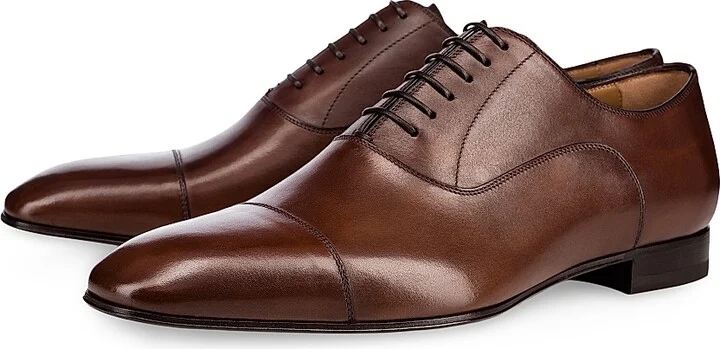 Men's Greggo Dress Shoes - Brown - Size 6 - Image 2