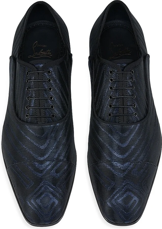 Men's Greggo Oxford Shoes - Navy - Size 7.5 - Image 4