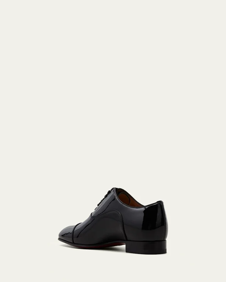 Men's Greggo Patent Leather Oxford Shoes - Image 2