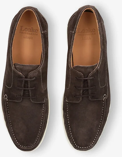 Mens Grey/Dark Sardinia Suede Loafers Eur 45 / 11 Uk Men - Image 2