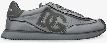 Mens Grey Dg Cushion Woven Low-Top Trainers Eur 45 / 11 Uk Men