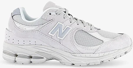 Mens Grey Matter 2002 Panelled Low-Top Suede Trainers 9