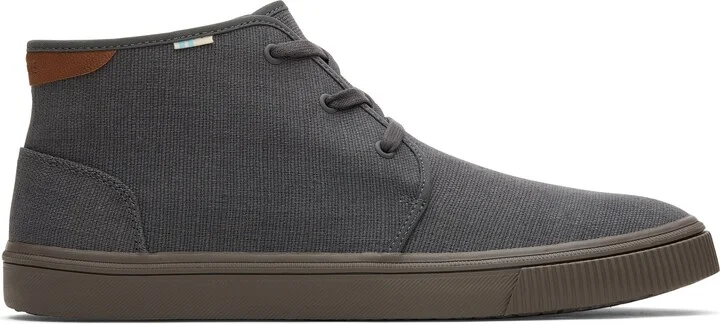 Men's Grey Mid Top Sneaker Carlo Exclusive
