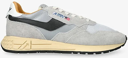 Mens Grey/Other Reelwind Suede and Shell Low-Top Trainers Eur 40 / 6 Uk Men