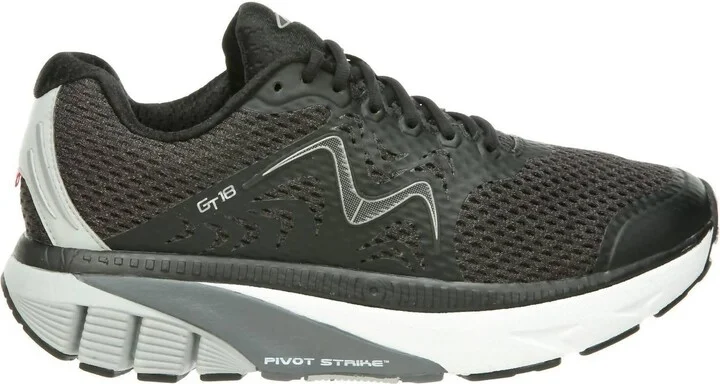 Men's Gt 18 Running Shoes In Black