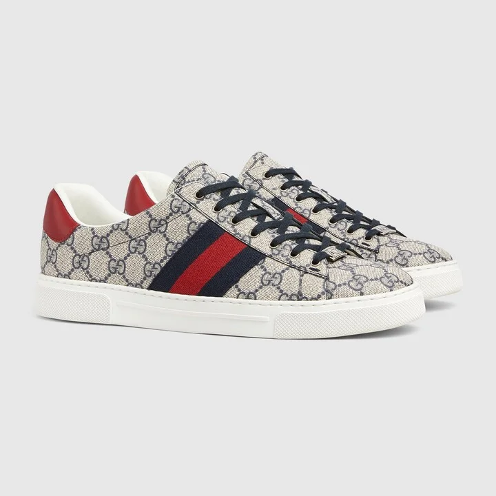 Men's Gucci Ace sneaker with Web - Image 2