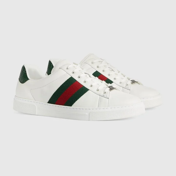 Men's Gucci Ace sneaker with Web - Image 2