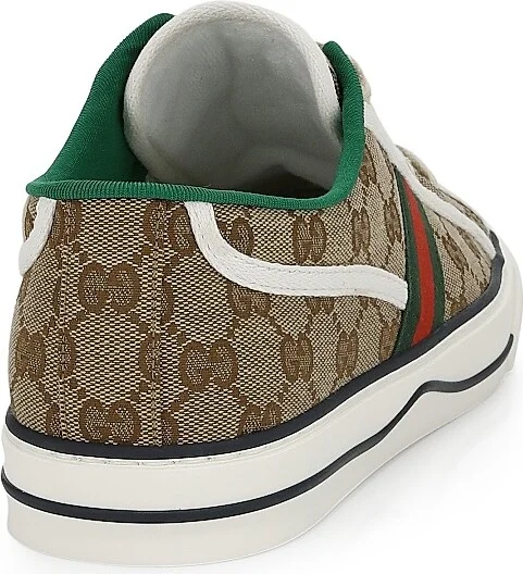 Men's Gucci Tennis 1977 Sneaker - Beige Ebony Multi - Size 9 - Image 3