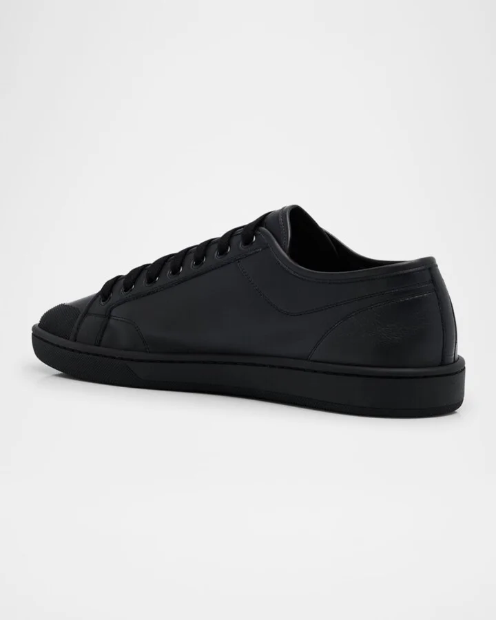 Men's Gym Leather Low-Top Sneakers - Image 5