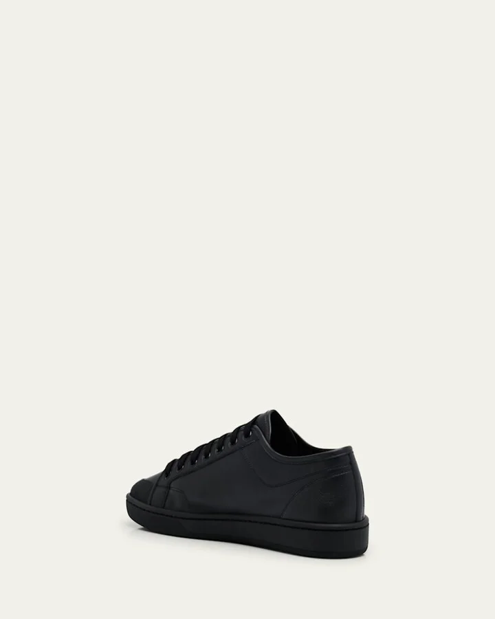 Men's Gym Leather Low-Top Sneakers - Image 8