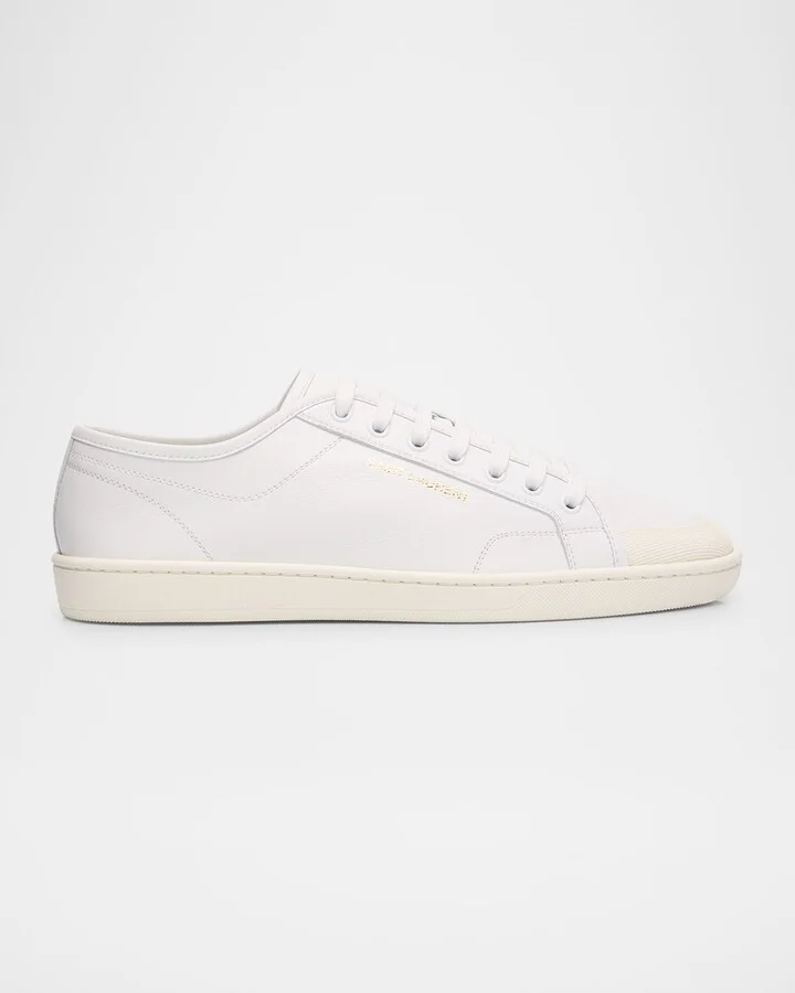Men's Gym Leather Low-Top Sneakers