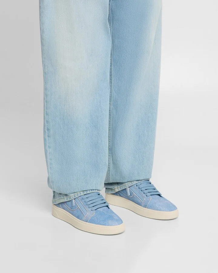 Men's GZ 94 Denim Low-Top Sneakers - Image 6
