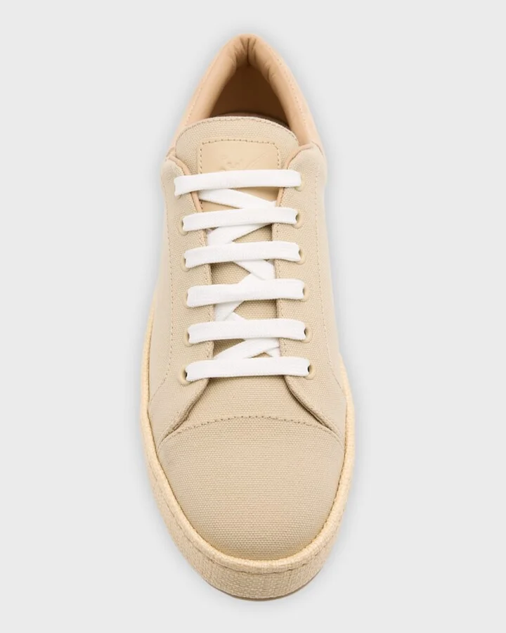 Men's Gz-City Textile and Leather Low-Top Sneakers - Image 2