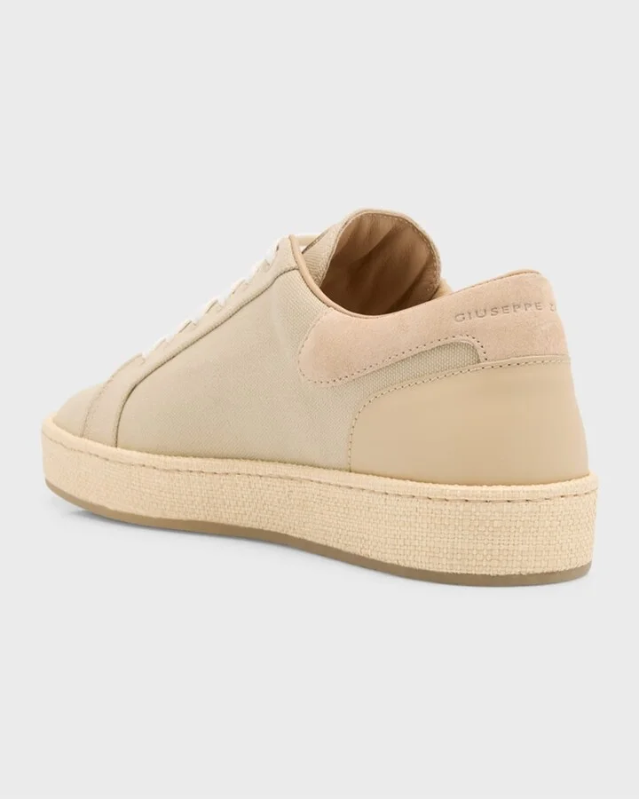 Men's Gz-City Textile and Leather Low-Top Sneakers - Image 3
