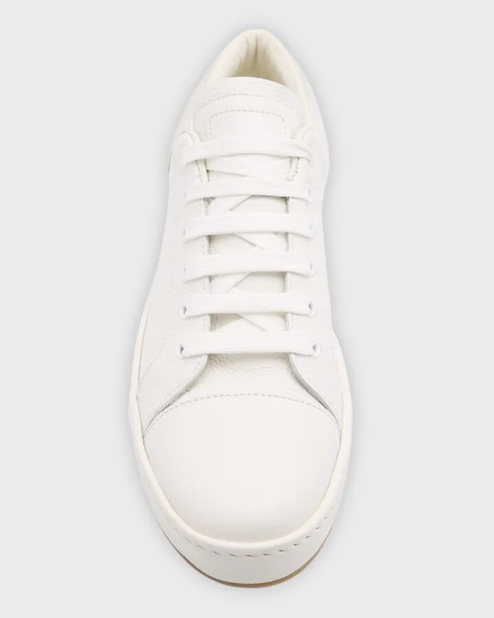 Men's Gz-City Tonal Leather Low-Top Sneakers - Image 4