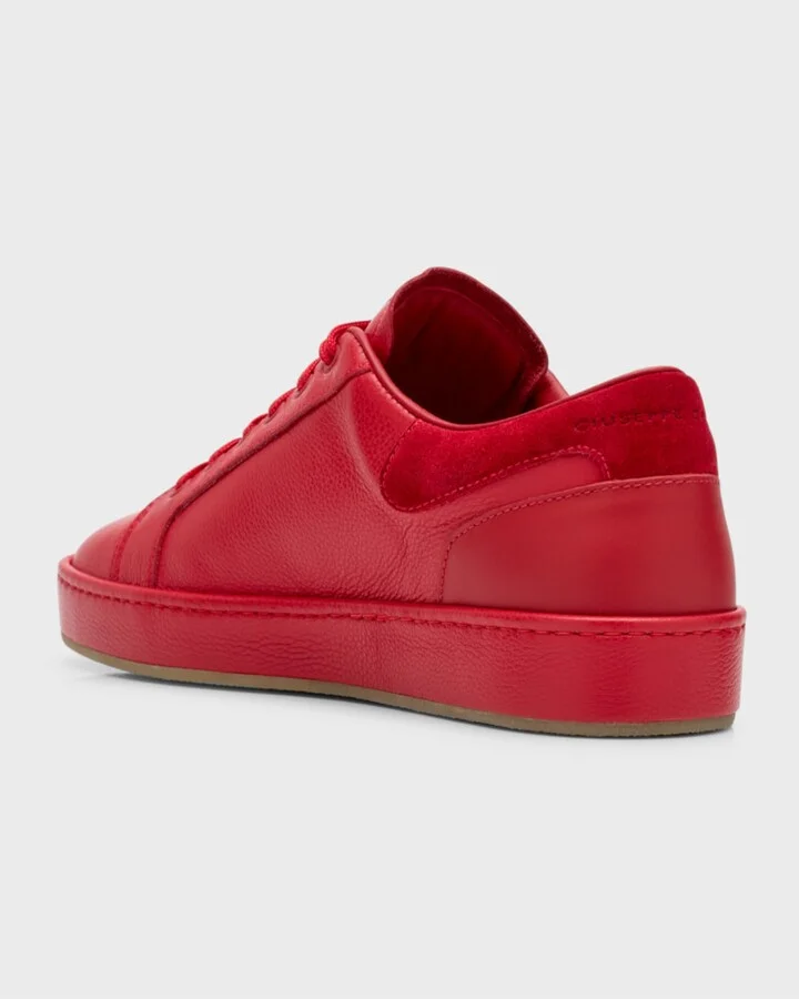 Men's Gz-City Tonal Leather Low-Top Sneakers - Image 7