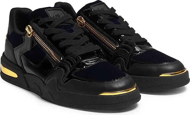 Men's GZ/Ghost Low-Top Sneakers - Black - Size 6 - Image 2