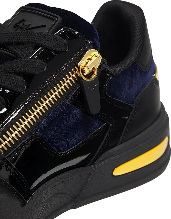 Men's GZ/Ghost Low-Top Sneakers - Black - Size 6 - Image 5