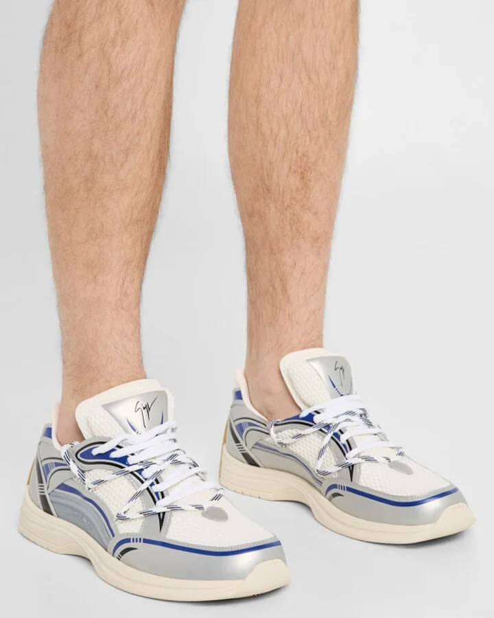 Men's GZ Trail Mesh Low-Top Sneakers - Image 5