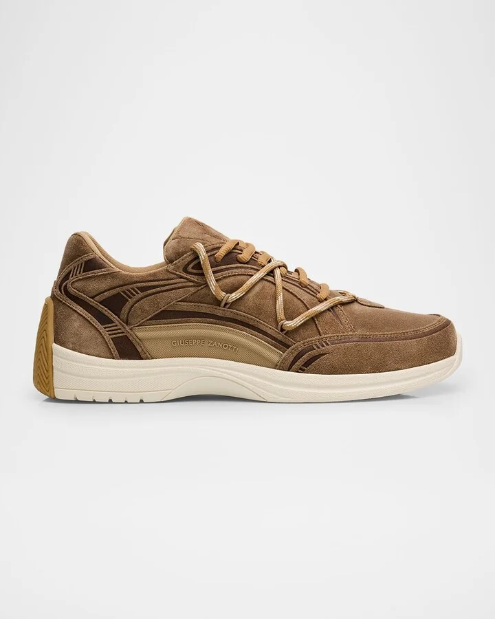 Men's GZ Trail Suede Low-Top Sneakers