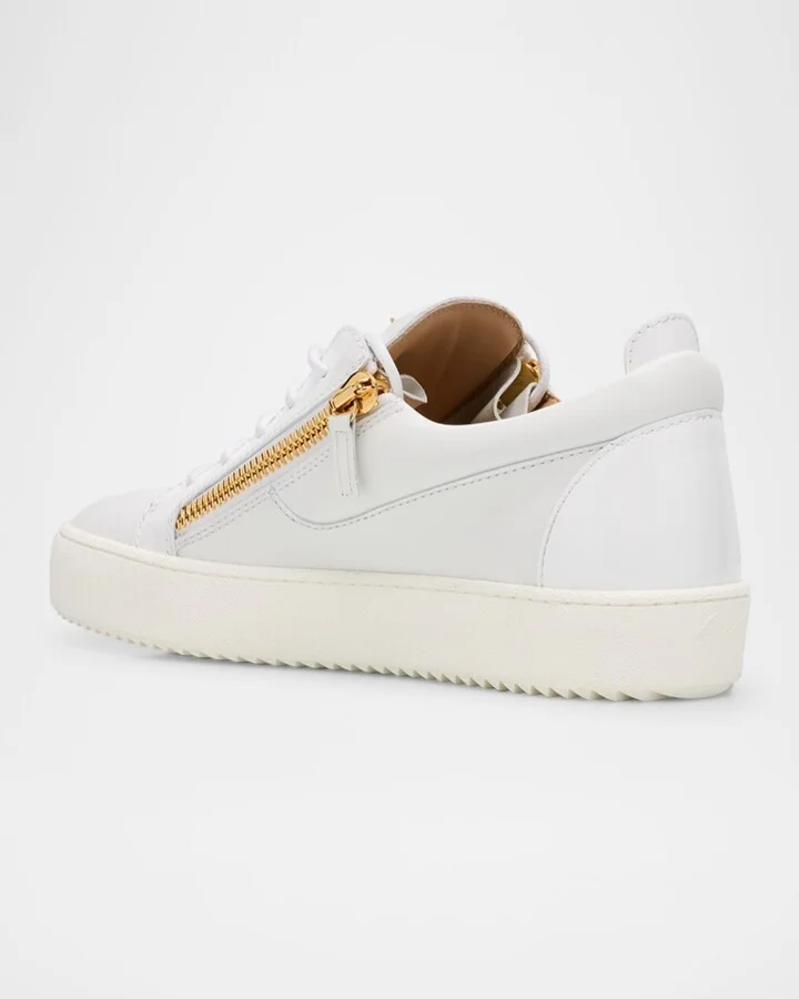 Men's GZ94 Leather Low-Top Sneakers - Image 2