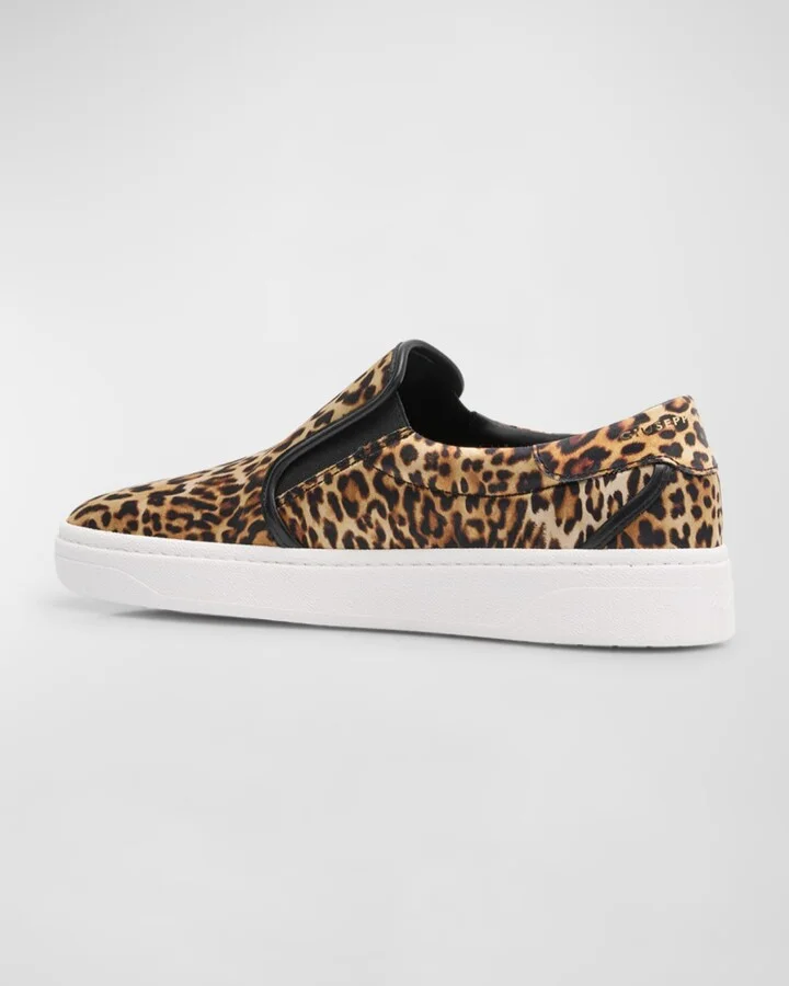 Men's Gz94 Printed Silk and Leather Slip-On Sneakers - Image 5