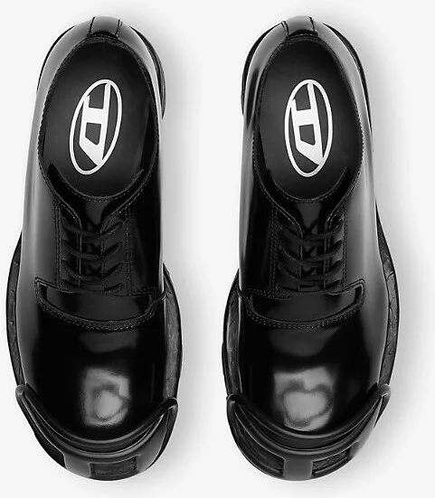 Mens H0015 D-Hammer So D Leather Shoes Eur 44 / 10 Uk Men - Image 2