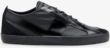 Mens H1669 S-Slante-D Leather Low-Top Trainers Eur 43 / 9 Uk Men