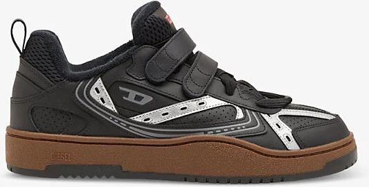 Mens H3811 S-Ukiyo Calf-Leather Low-Top Trainers Eur 44 / 10 Uk Men