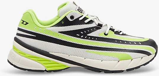Mens Ha403 D-Airspeed Logo-Badge Mesh Low-Top Trainers Eur 44 / 10 Uk Men