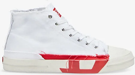 Mens Ha690 S-D Verse Canvas Mid-Top Trainers Eur 43 / 9 Uk Men