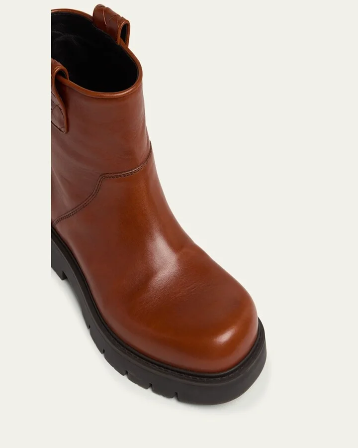 Men's Haddock Leather Ankle Boots - Image 2