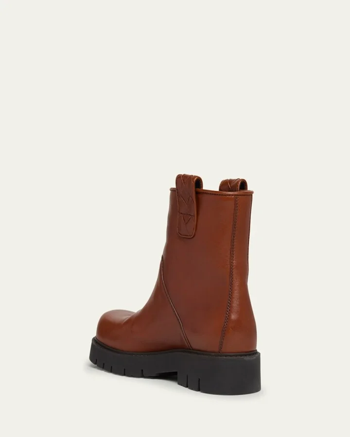 Men's Haddock Leather Ankle Boots - Image 4