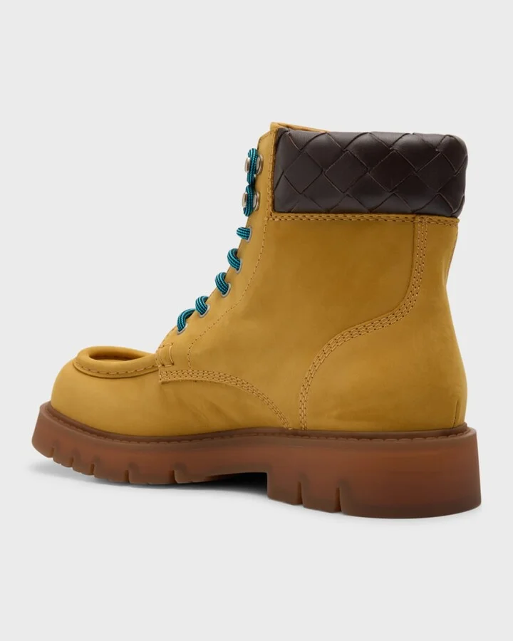 Men's Haddock Nubuck Lace-Up Ankle Boots - Image 4