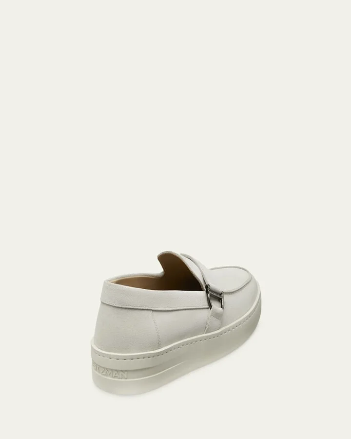 Men's Hamptons Suede Buckle Loafers - Image 2