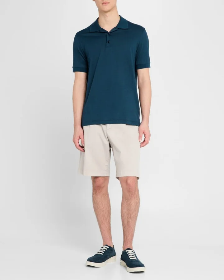 Men's Hamptons Suede Low-Top Sneakers - Image 3