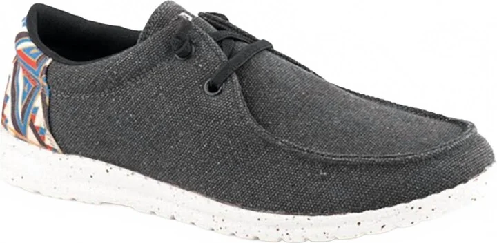 Men's Hang Loose Casual Shoe In Black