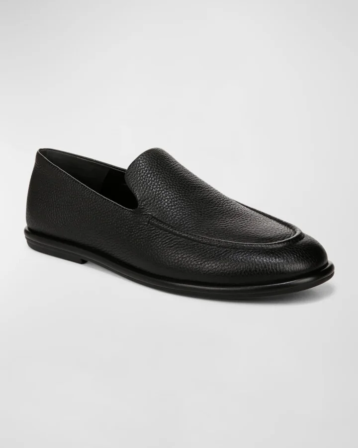 Men's Hann Leather Slip-On Loafers - Image 2