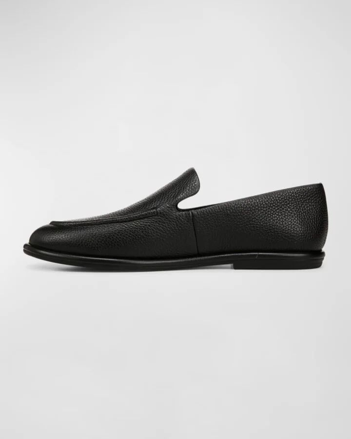 Men's Hann Leather Slip-On Loafers - Image 3