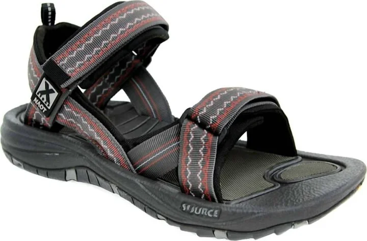 Men's Harbor Sandal In Grey Aztec