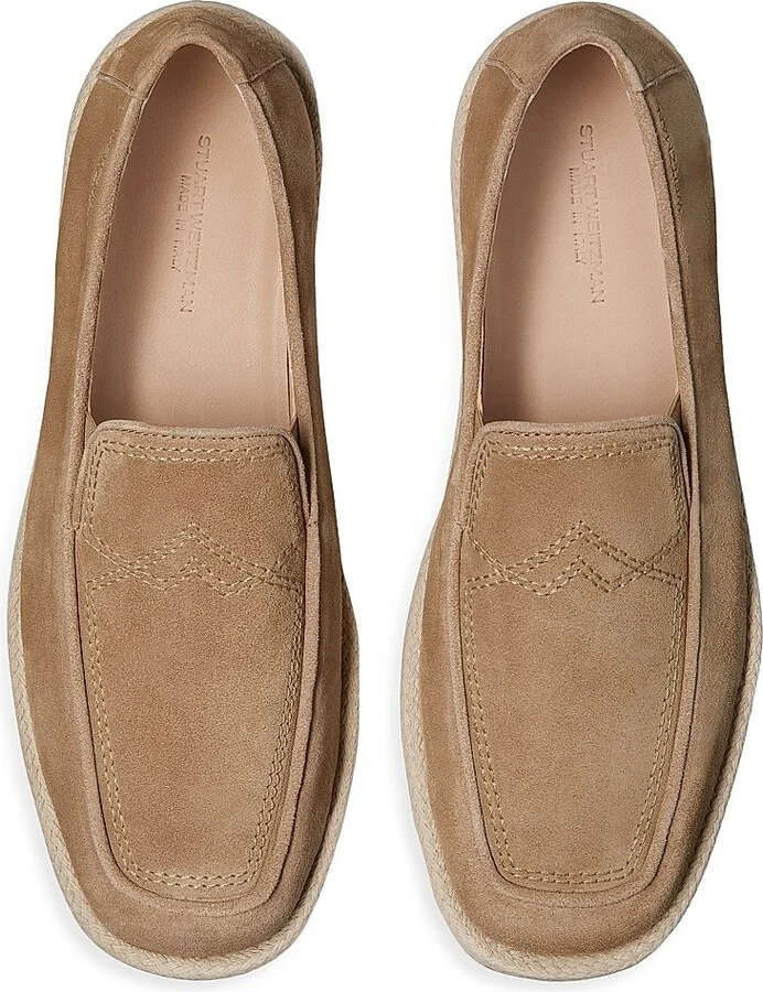 Men's Harbor Venetian Leather Espadrille - Sand - Size 10.5 - Image 4