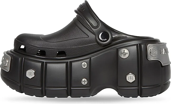 Men's Hardcrocs Sandals - Black Silver - Size 6 - Image 4