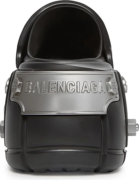 Men's Hardcrocs Sandals - Black Silver - Size 6 - Image 5