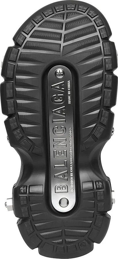 Men's Hardcrocs Sandals - Black Silver - Size 6 - Image 8